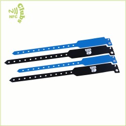  Hot Sale Customized Printable NFC Topaz512 Disposable PVC Wristband