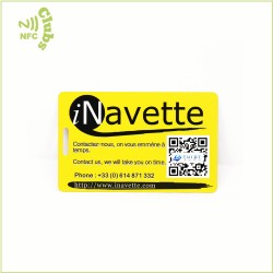 Meilleur prix PVC NFC cadeau carte de personnaliser impression