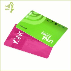 Carte de PVC de gros NFC Ultralight-C pour le sport