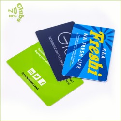 Carte de PVC de gros NFC Ultralight-C pour le transport et hôtel