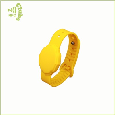 Hot sale13.56MHz chip Ultralight-C  silicone wristband with cheap priceNFC WristbandOEM K0460.00