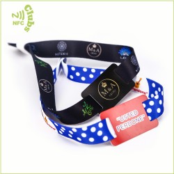 13.56MHZ Ultralight-C Woven Wristband